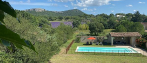 Maison de famille avec piscine, nord Uzes